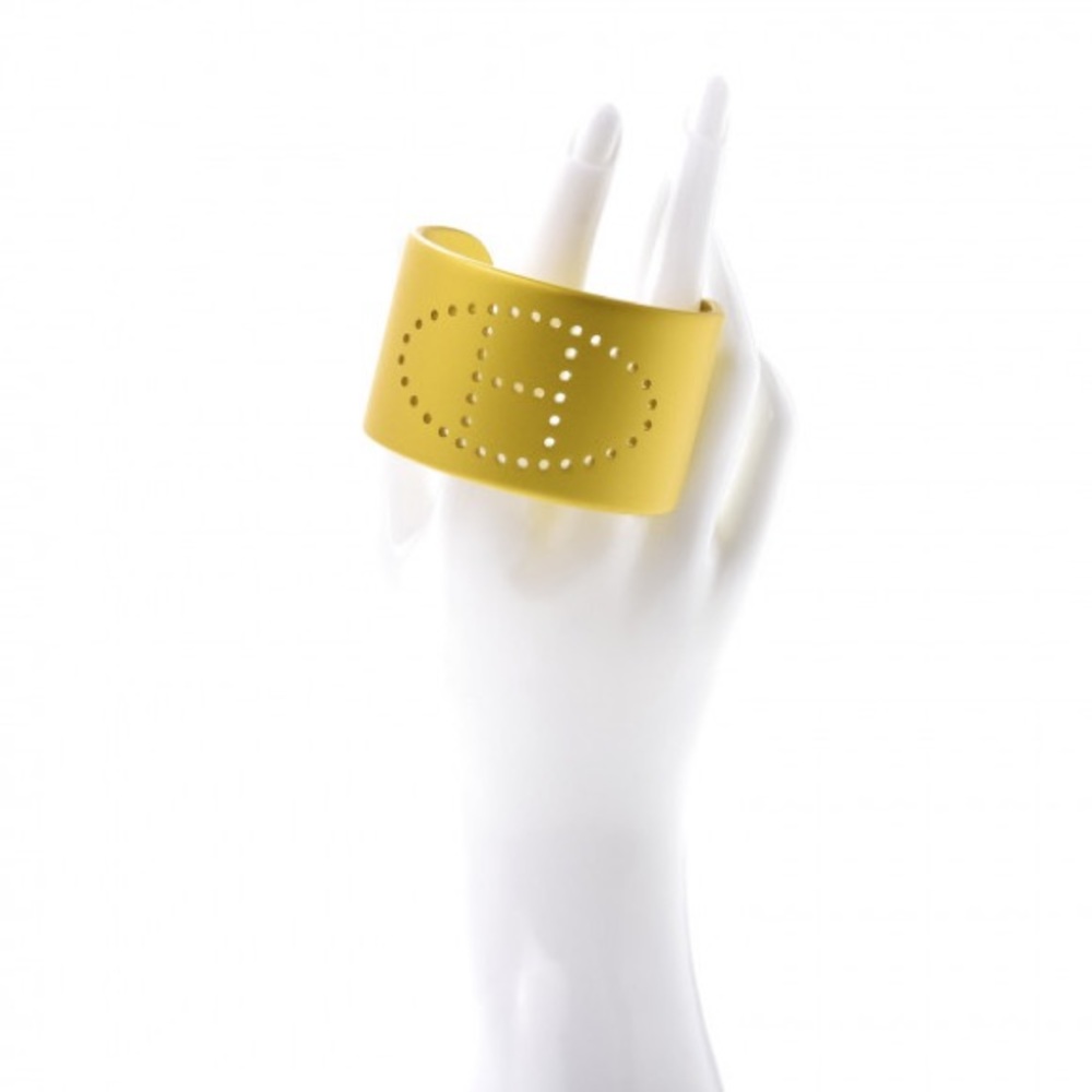 HERMES Aluminum Evelyne Sunset Cuff